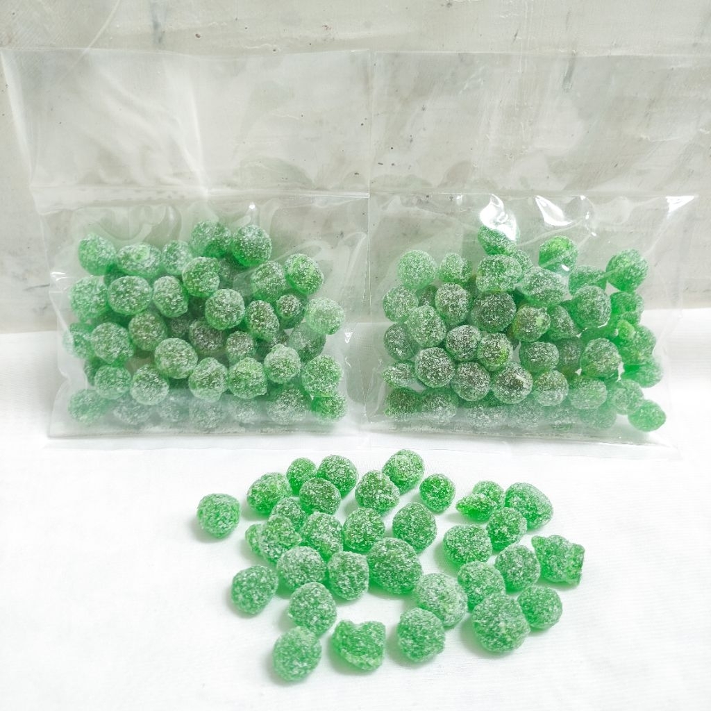 Permen Kayu Putih Kemasan 100gr / Permen Minyak Kayu Putih rasa Mint / Permen Herbal Alami Original