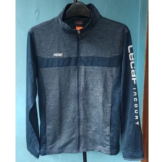 Tracktop Lecaf Jaket Running Sepeda Olahraga