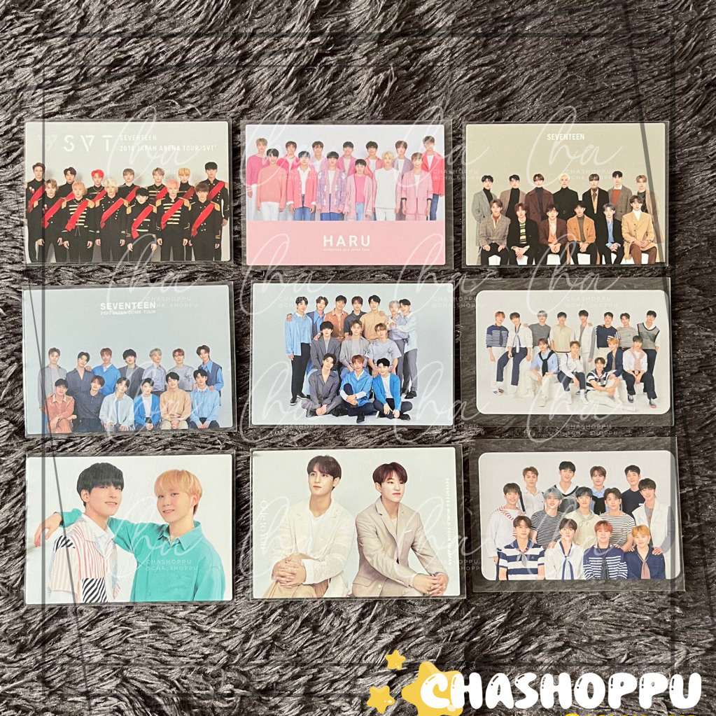 [CLEARANCE SALE] TC TRADING CARD JAPAN JEPANG OT13 SEVENTEEN JAT JAPAN ARENA TOUR, HARU, DOME TOUR, 