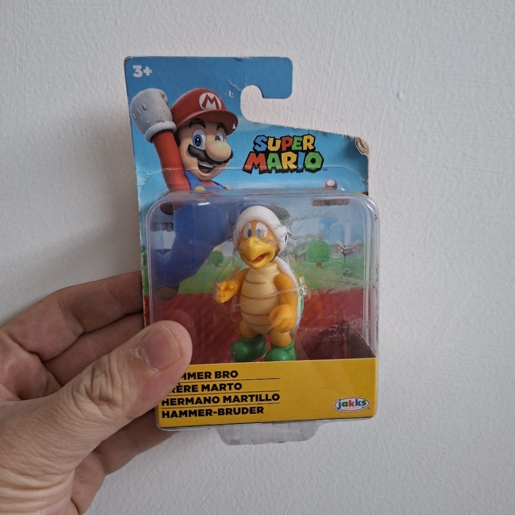 Hammer Bro Mario Figure Jakks Mario Figure