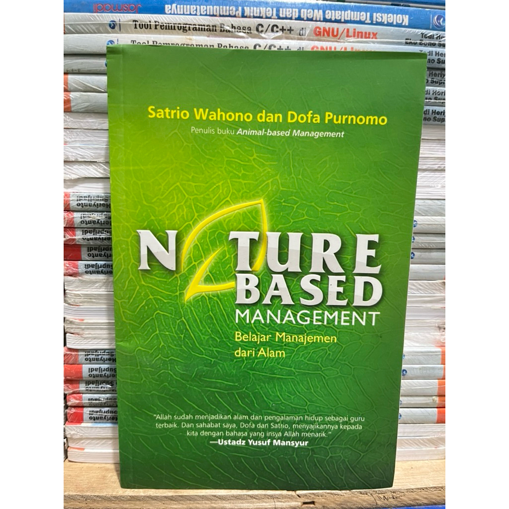 BUKU NATURE BASED MANAJEMENT BELAJAR MANAJEMEN DARI ALAM