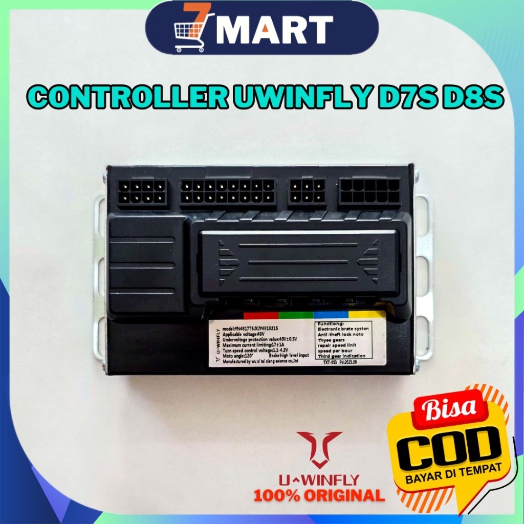 ORIGINAL Controller Sepeda Listrik Uwinfly D7S D8S DF7 New DF8 New