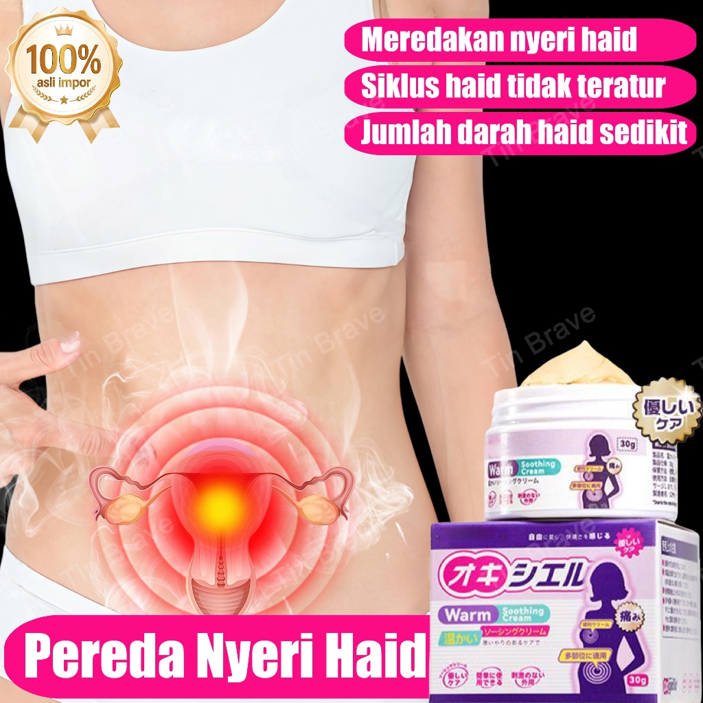 penghangat perut haid pereda nyeri haid pelancaran menstruasi krim penenang hangat buat haid lancar 