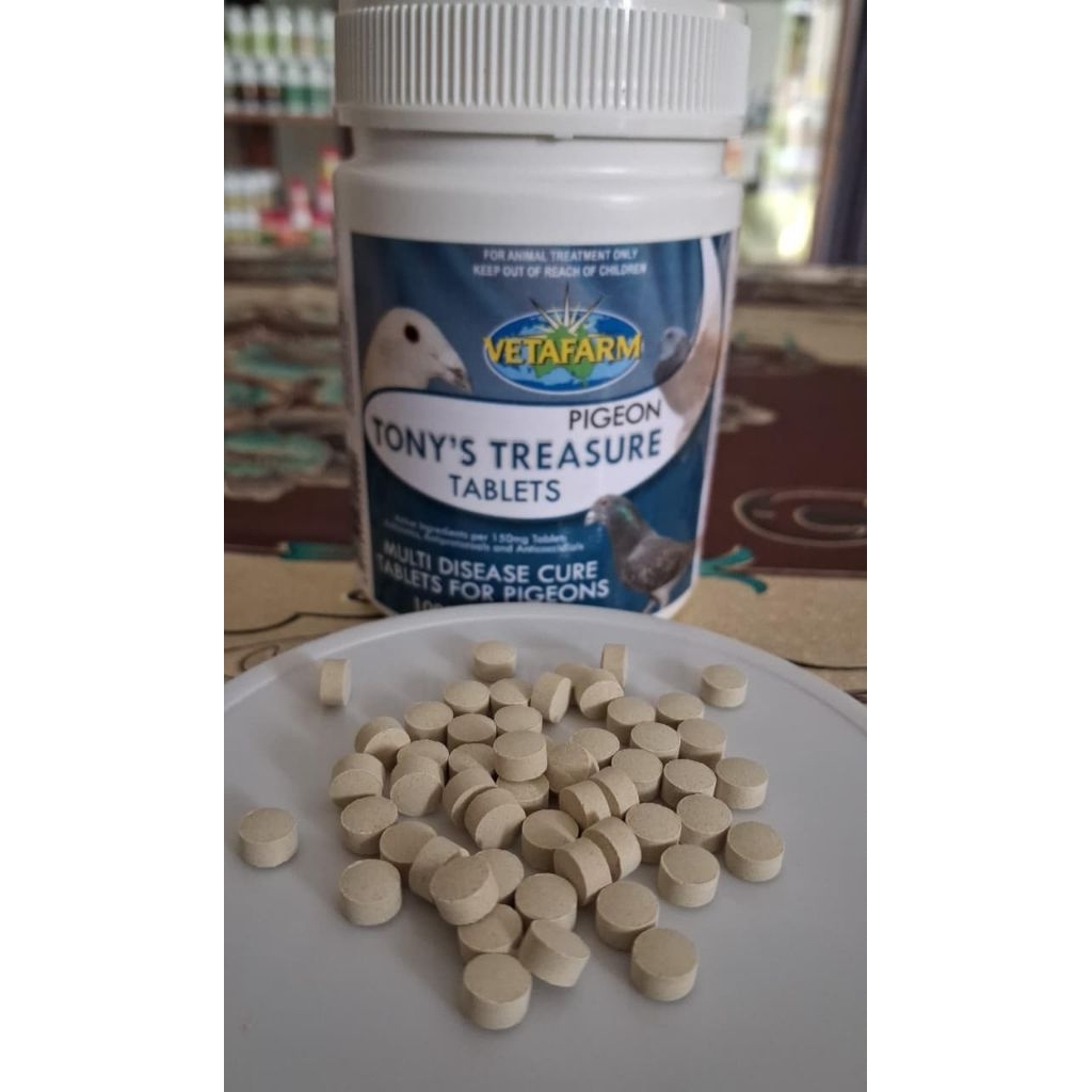 TONYS TREASURE VETAFARM Original Obat Sakit Burung Merpati