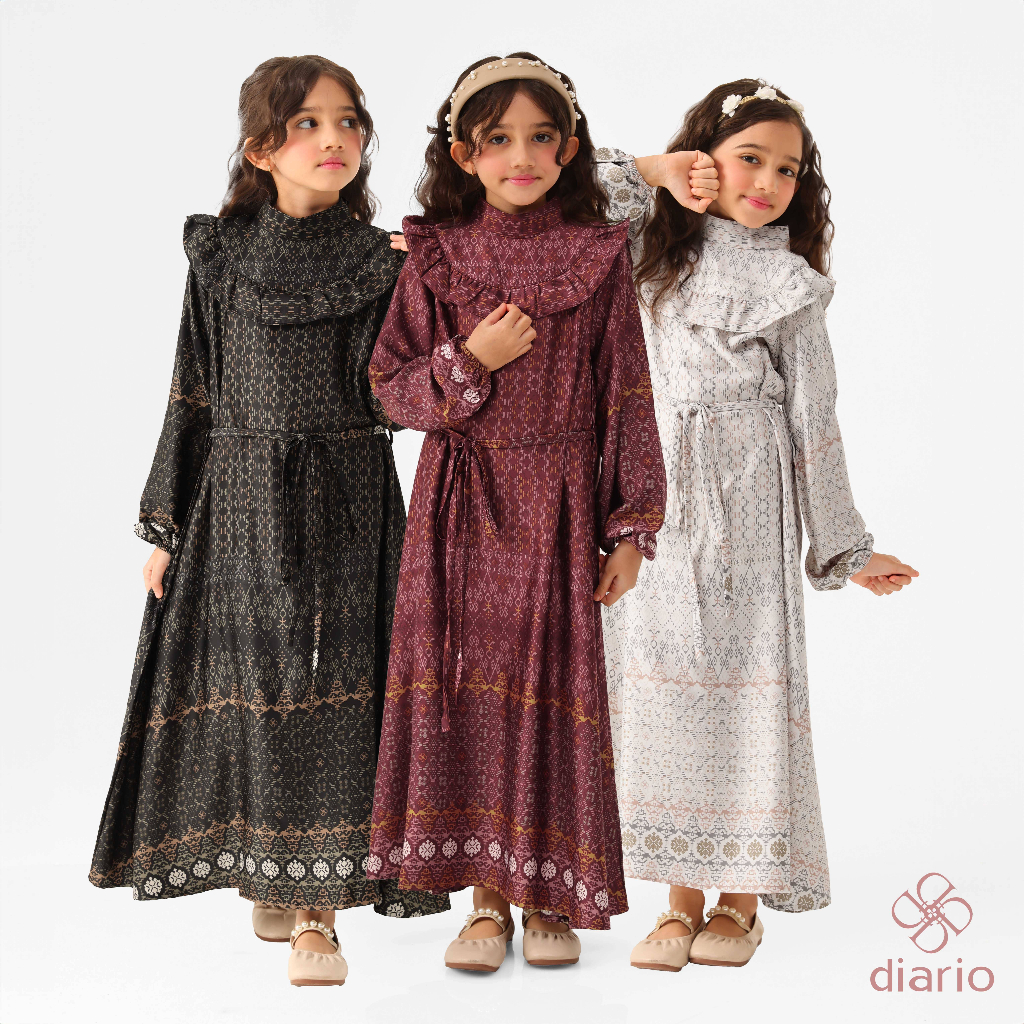 Diario - Cassandra Sarimbit Collection Gamis Anak