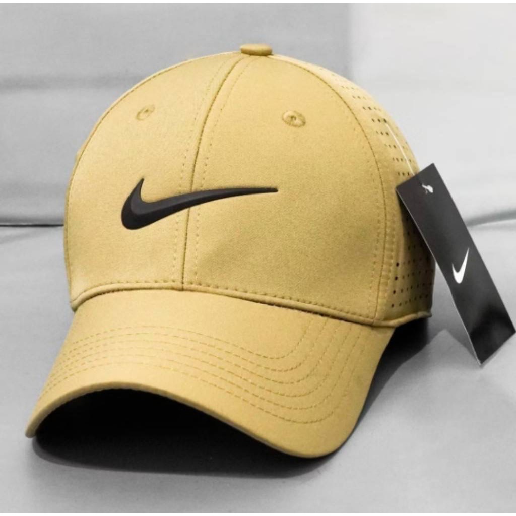 TOPI BASEBALL NIKE BASIC MODEL ORIGINAL CREAM CAPS / TOPI PRIA WANITA / TOPI FULL SET