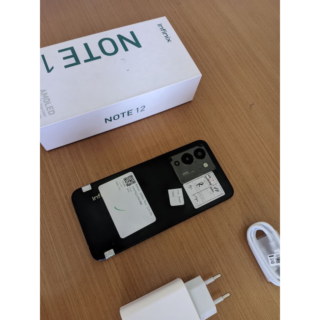 Infinix Note 12 ram 8/256 second