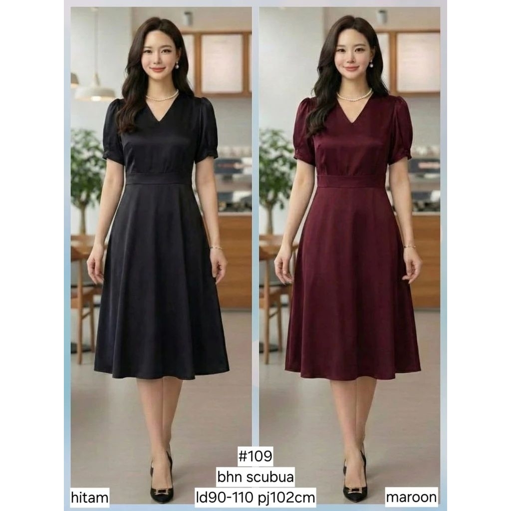 SUN 109 DRESS SCUBA LD 90-110CM / READY / REALPICT