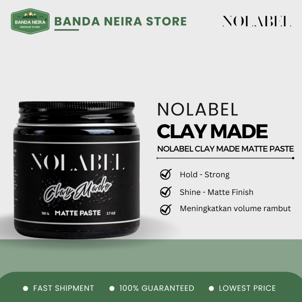 NO LABEL / NOLABEL Clay Made Matte Paste