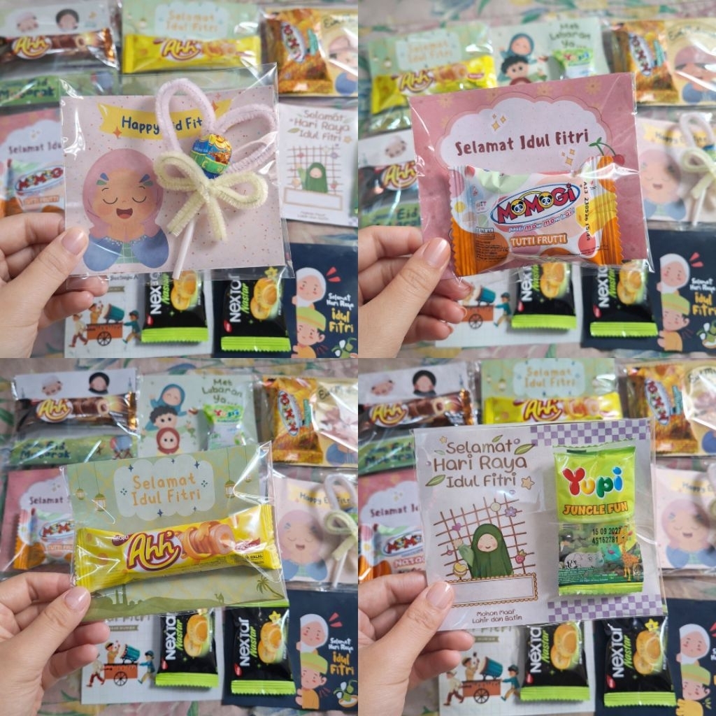 Parcel Lebaran Mini Snack Anak | Hampers Mini Gift | Souvenir Lebaran Murah
