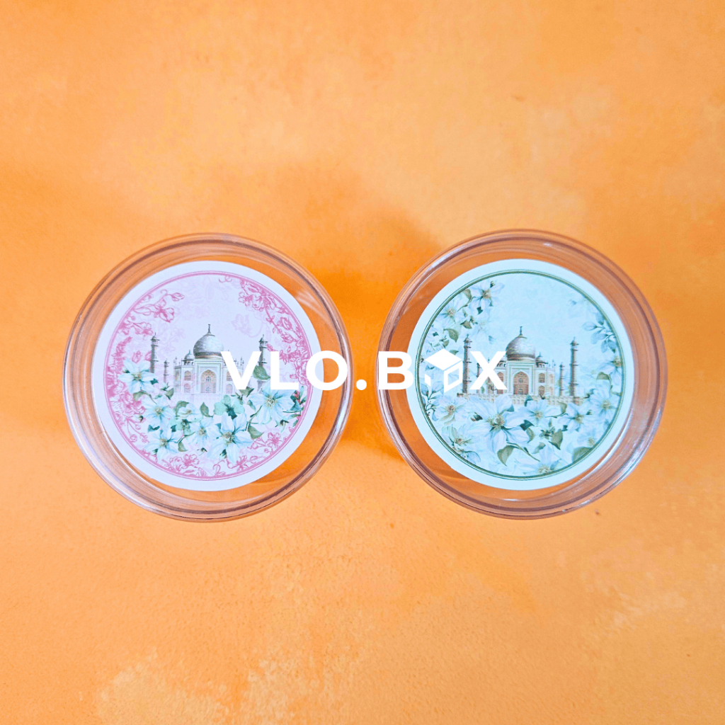 Stiker toples jar lebaran | sticker jar idul fitri cookies kue kering