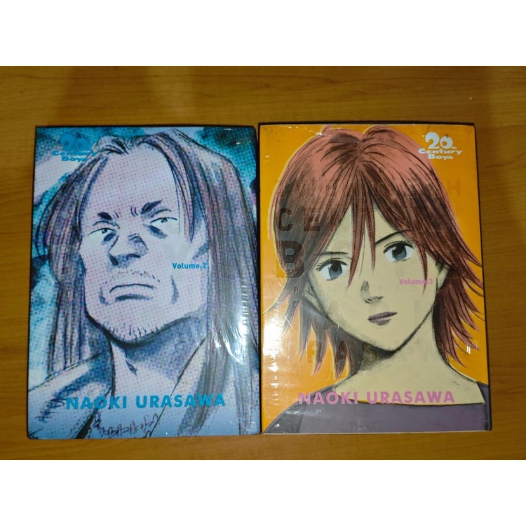 komik 20th century boys set 1-2 original segel by naoki urasawa
