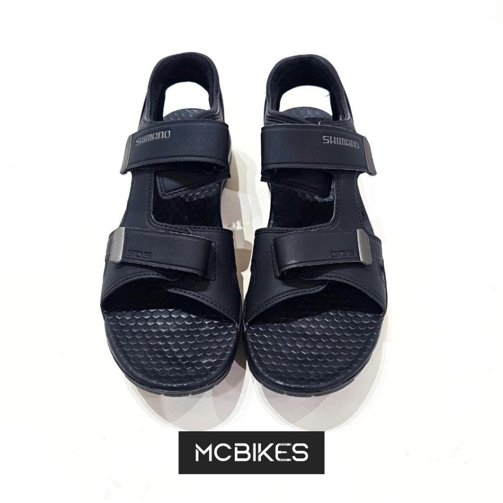 Shimano SH-SD501 SPD-Compatible Cleat Cycling Sandal - Black