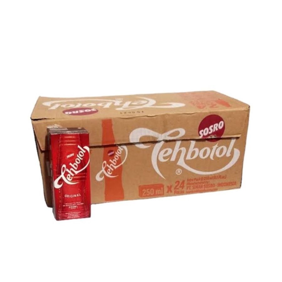 Teh Botol Sosro Kotak 1 Dus Isi 24 Pcs