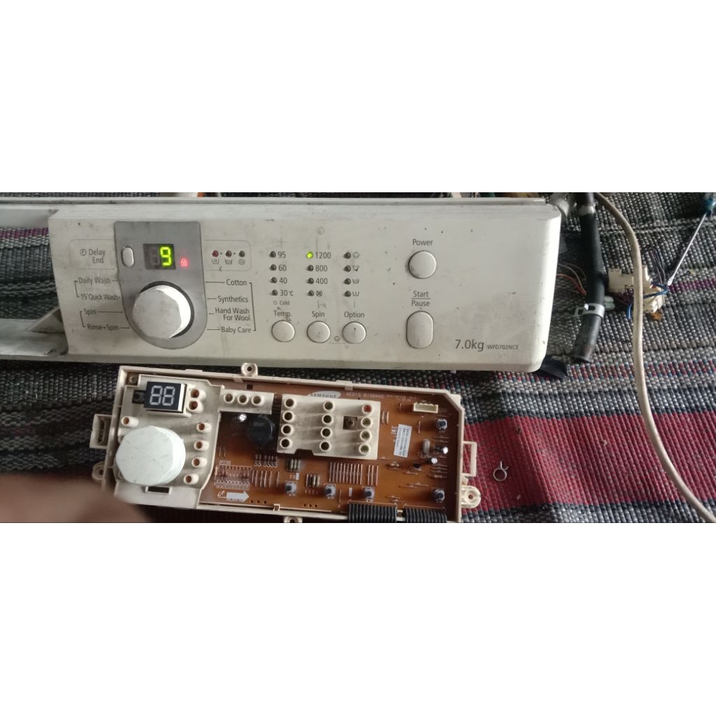 modul mesin cuci samsung wf0702nce