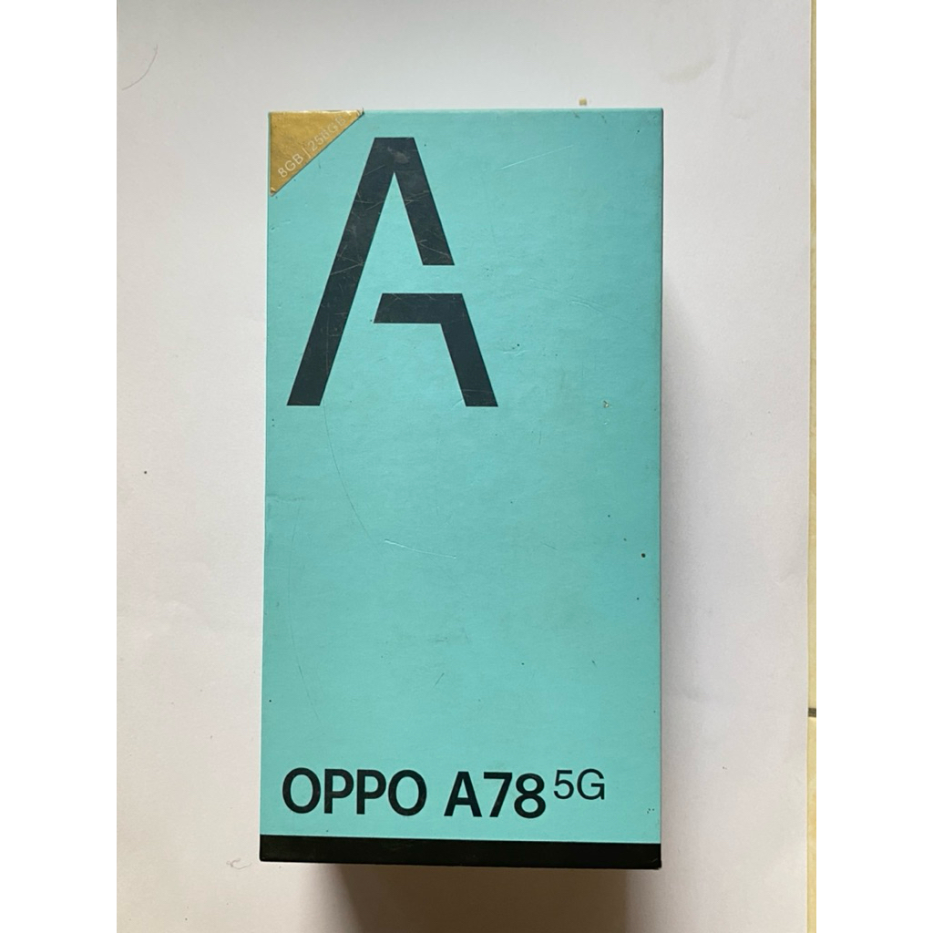 Box / Kotak OPPO A78 5G Ram 8/256 Original Copotan/ Ori Bawaan Hp