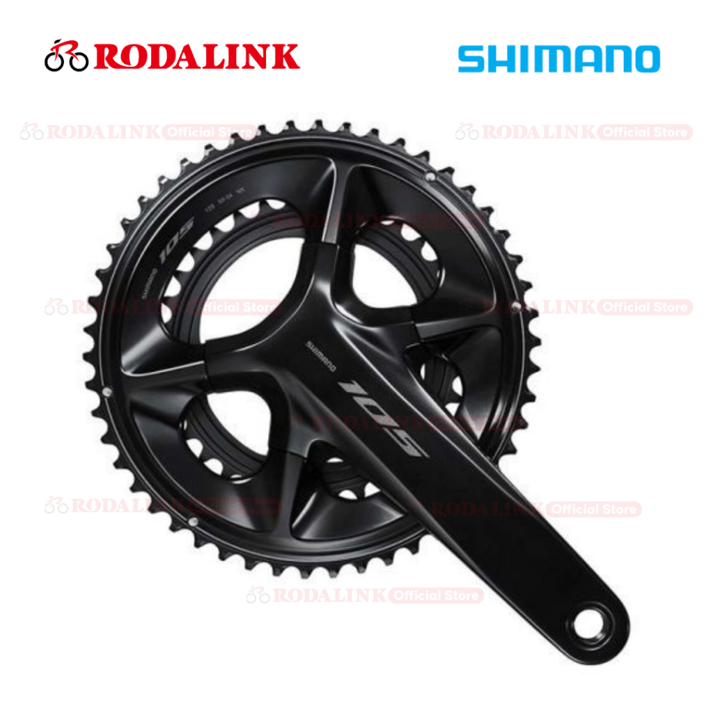 Shimano Crankset Sepeda 105 IFC-R7100 2x12 Speed – Crank Road Bike Shimano 105