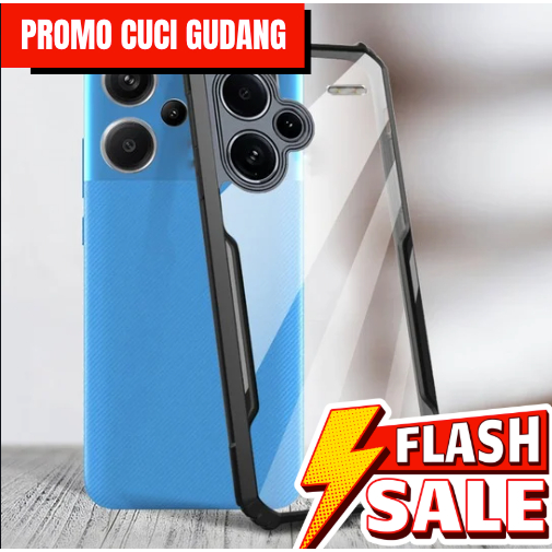 PROMO CUCI GUDANG DISKON CASE REDMI NOTE 13 PRO PLUS CLEAR BEATLE SERIES CASING COVER SOFT CASE HP