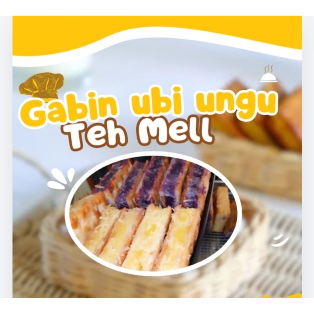 kue Gabin Ubi ungu isi 4pcs