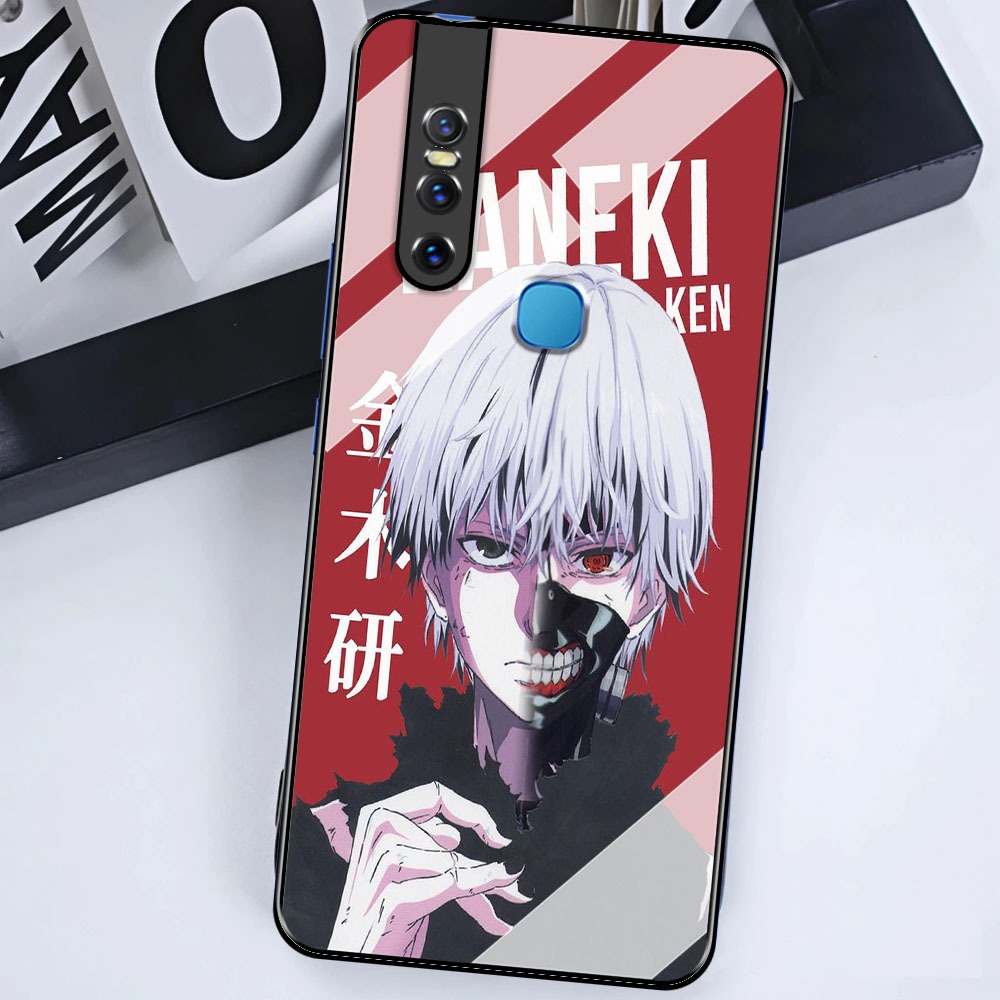 KK15 Softcase Glass Hp Terbaru Infinix Vivo V15/V15 Pro silikon Hp ada pelindung camera Case Mewah C