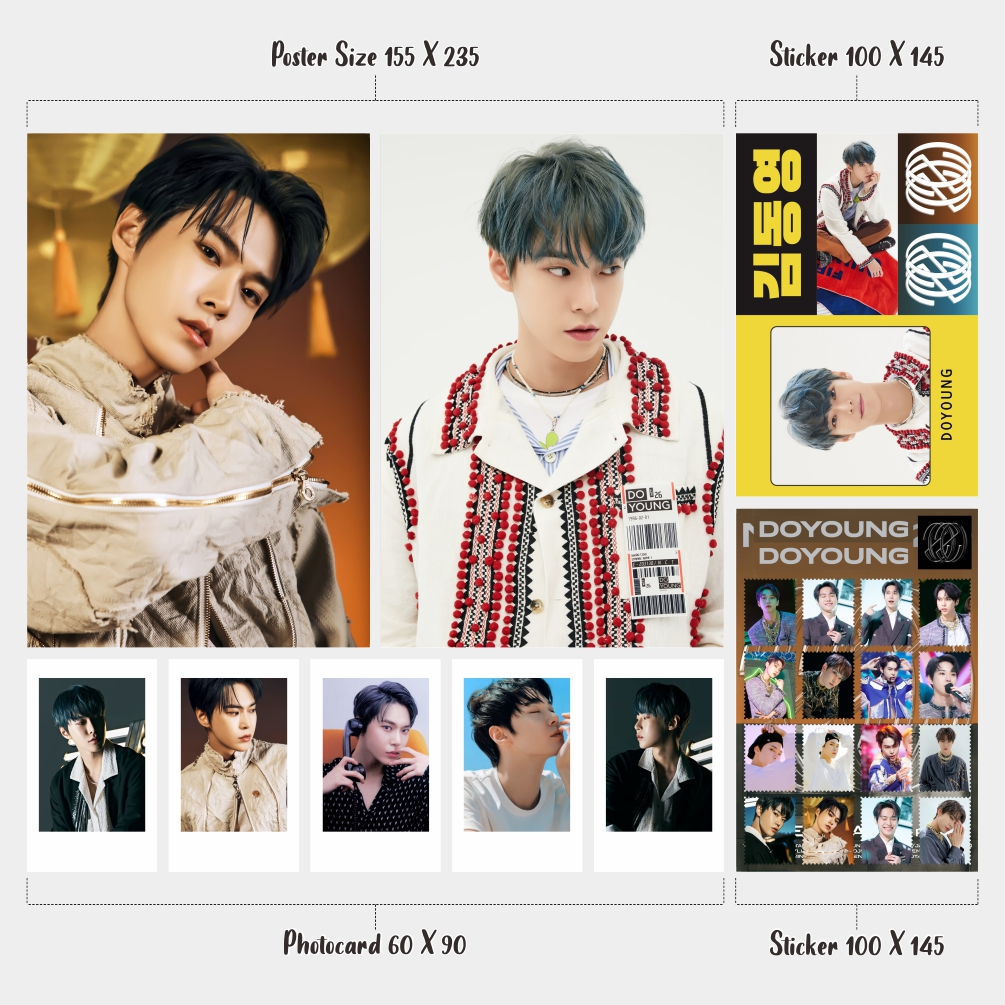 Nct 127 Resonanse Fankit Taeyong Jungwoo Johnny Doyoung