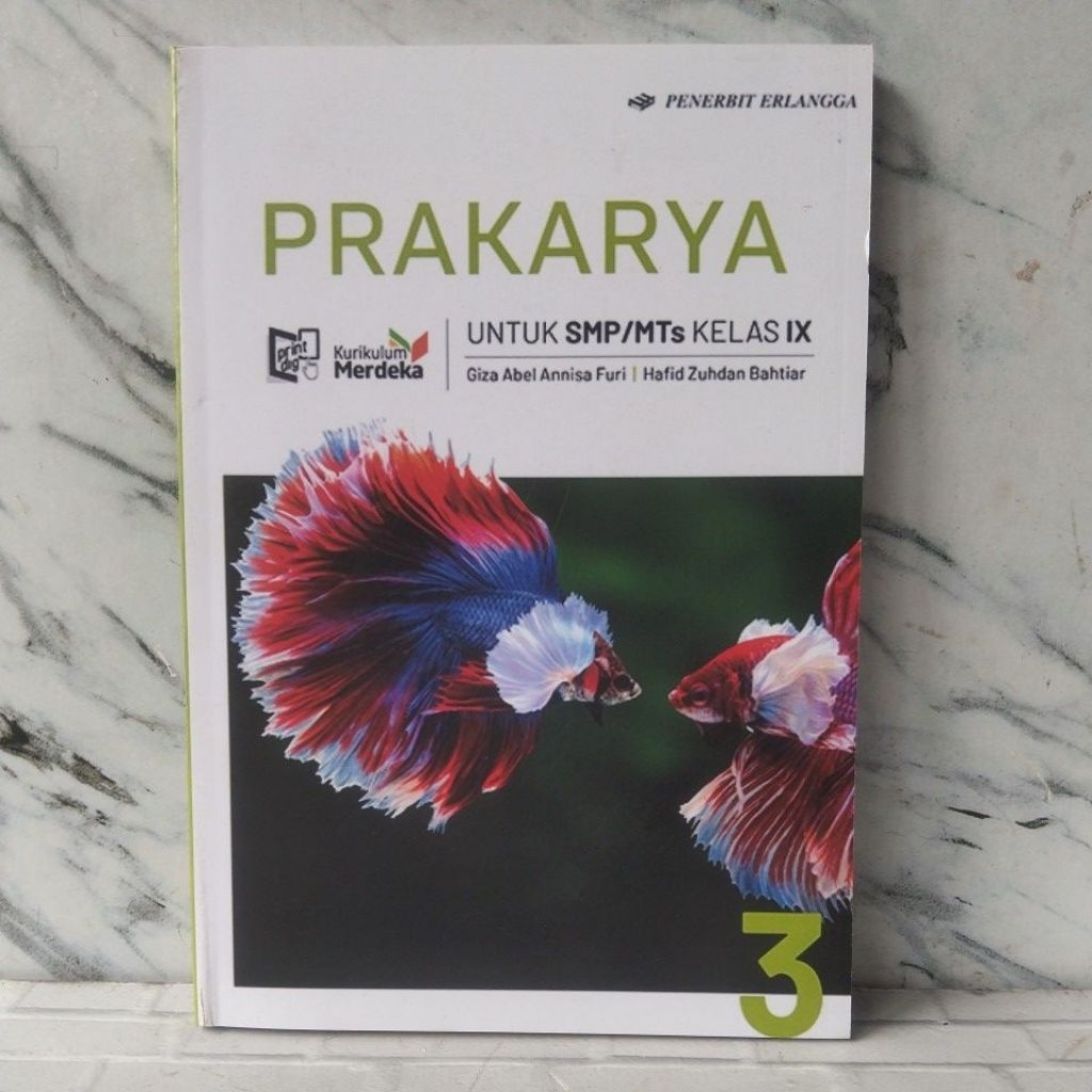 buku baru Prakarya kelas 9 SMP