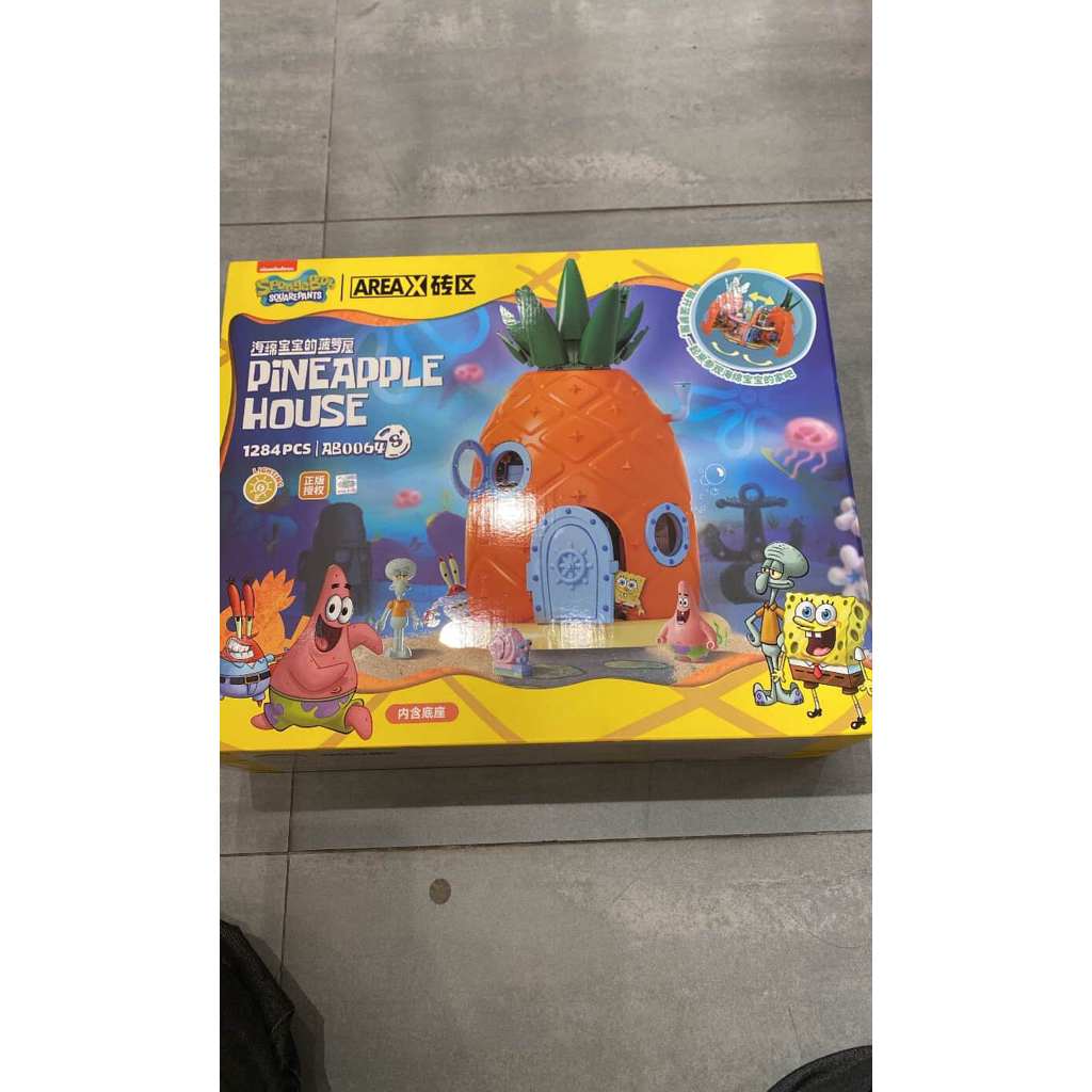 OHSOME AREA X Spongebob " Pineapple House "