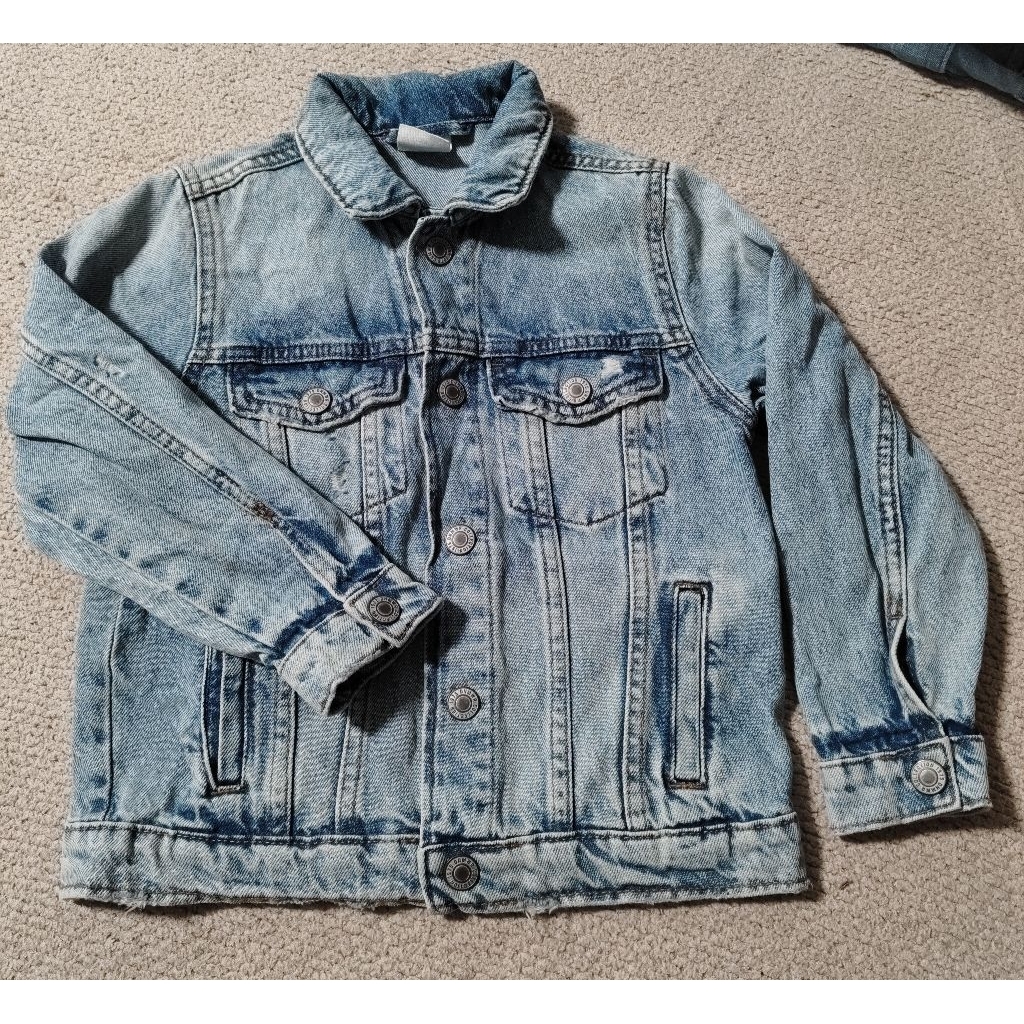 ZARA kids jacket jeans denim