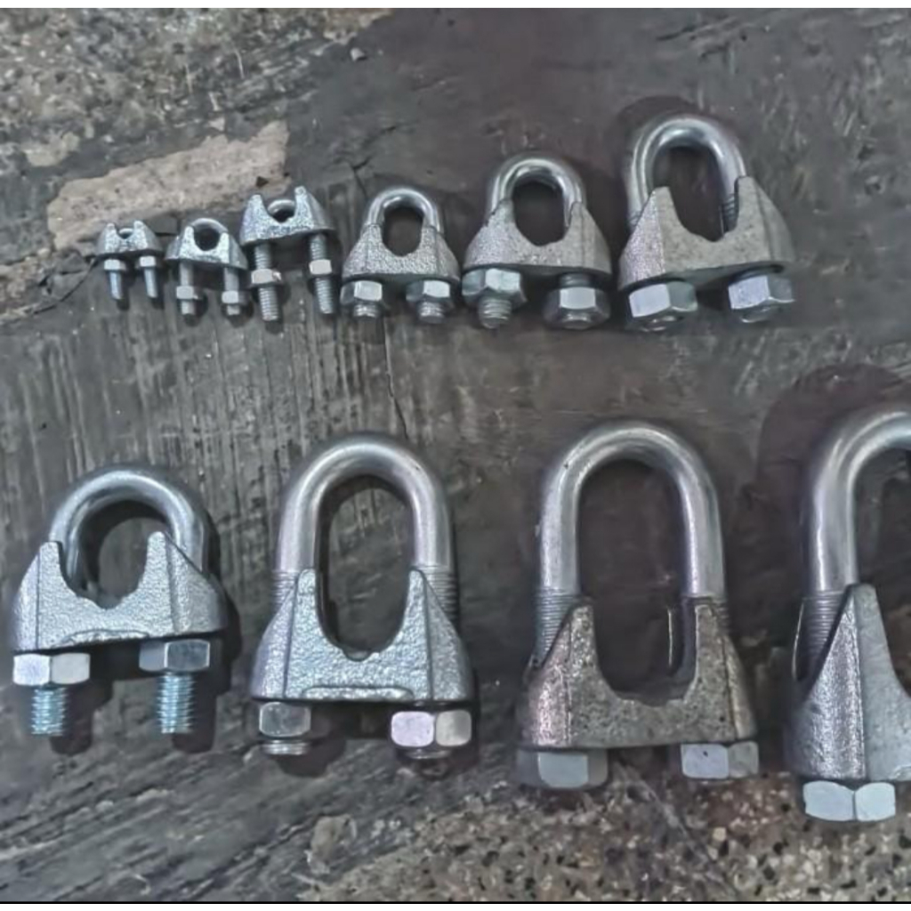 wire clip klem seling kuku macan 8mm