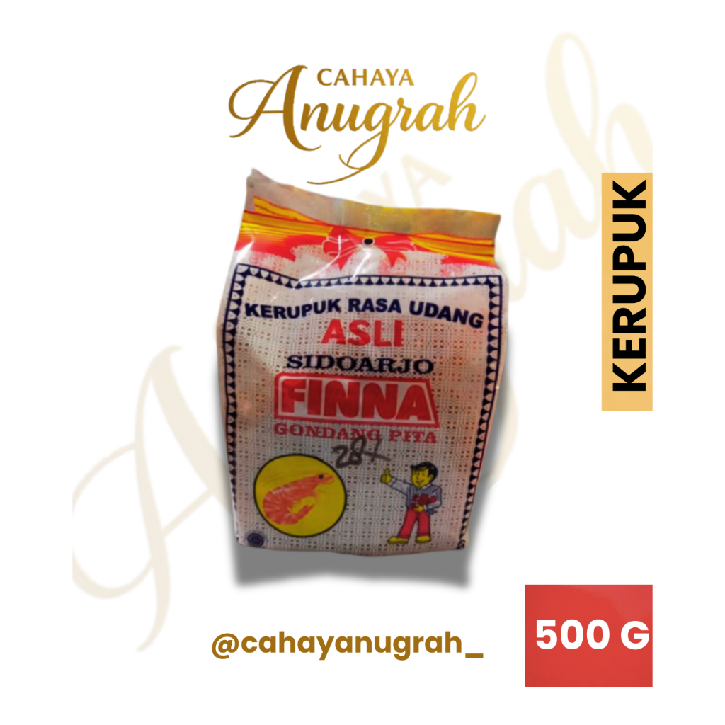 FINNA Kerupuk Rasa Udang Asli Sidoarjo - GONDANG PITA