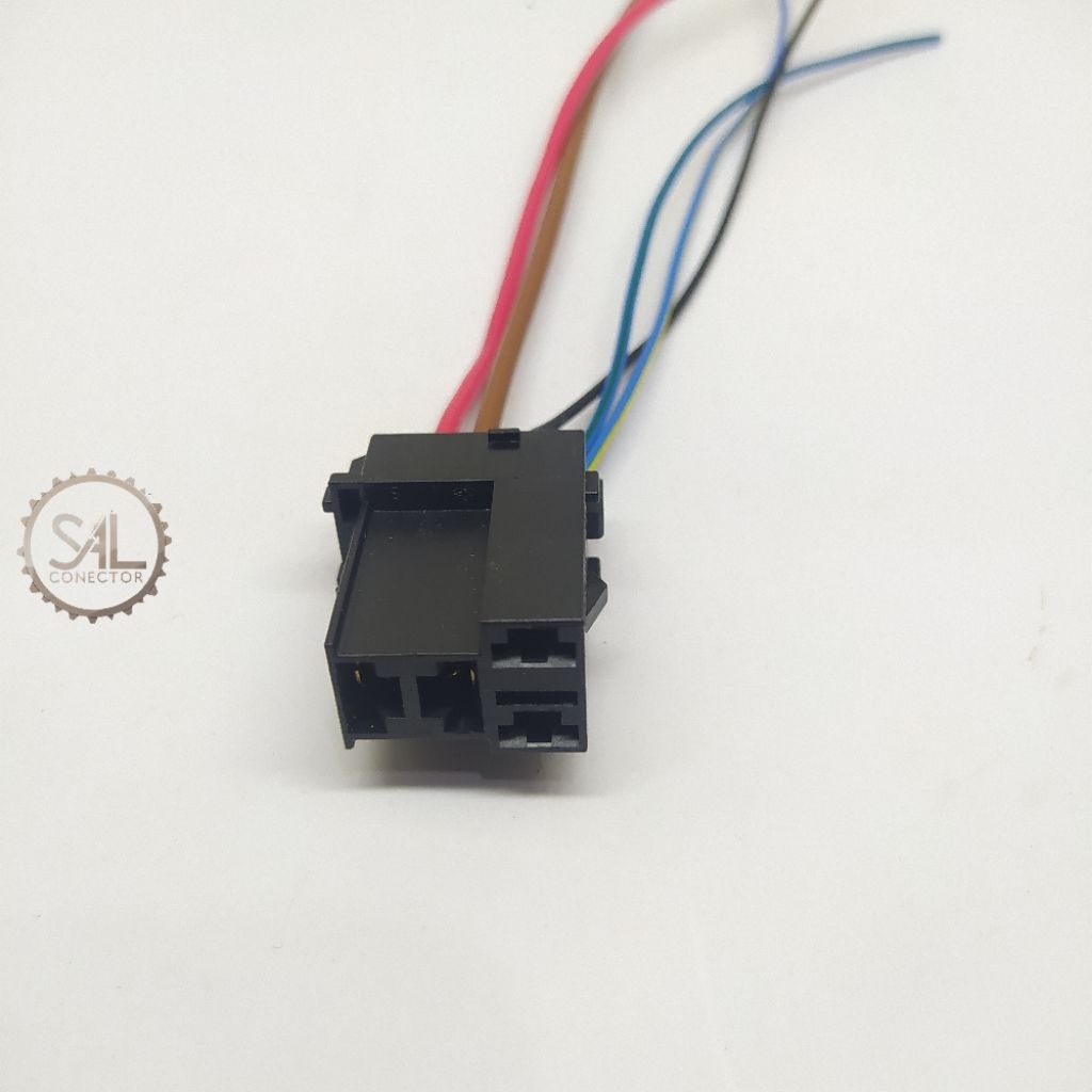 SOCKET KABEL RELAY 4 KAKI UNIVERSAL MOTOR MOBIL / SOKET KABEL MOTOR MOBIL