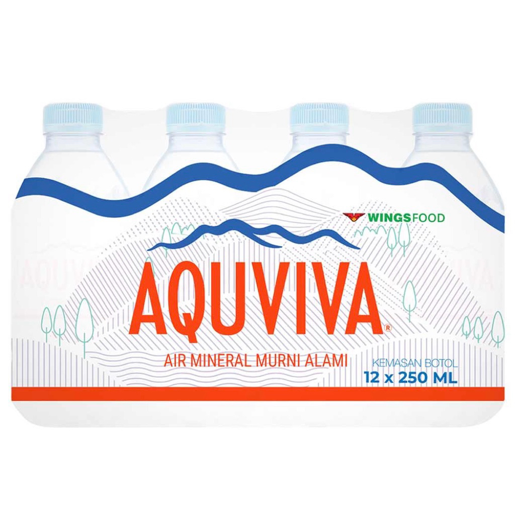 [NOOKO] AQUVIVA 250ML 1 SLOP (ISI 12)