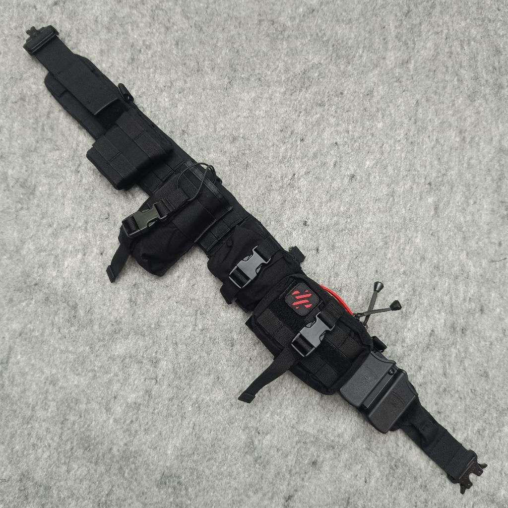 Kopel Tactical Hitam SET Jatah Brimob / Kopel Hitam Tactical Jatah Brimob / Kopel Tactical Jatah Bri