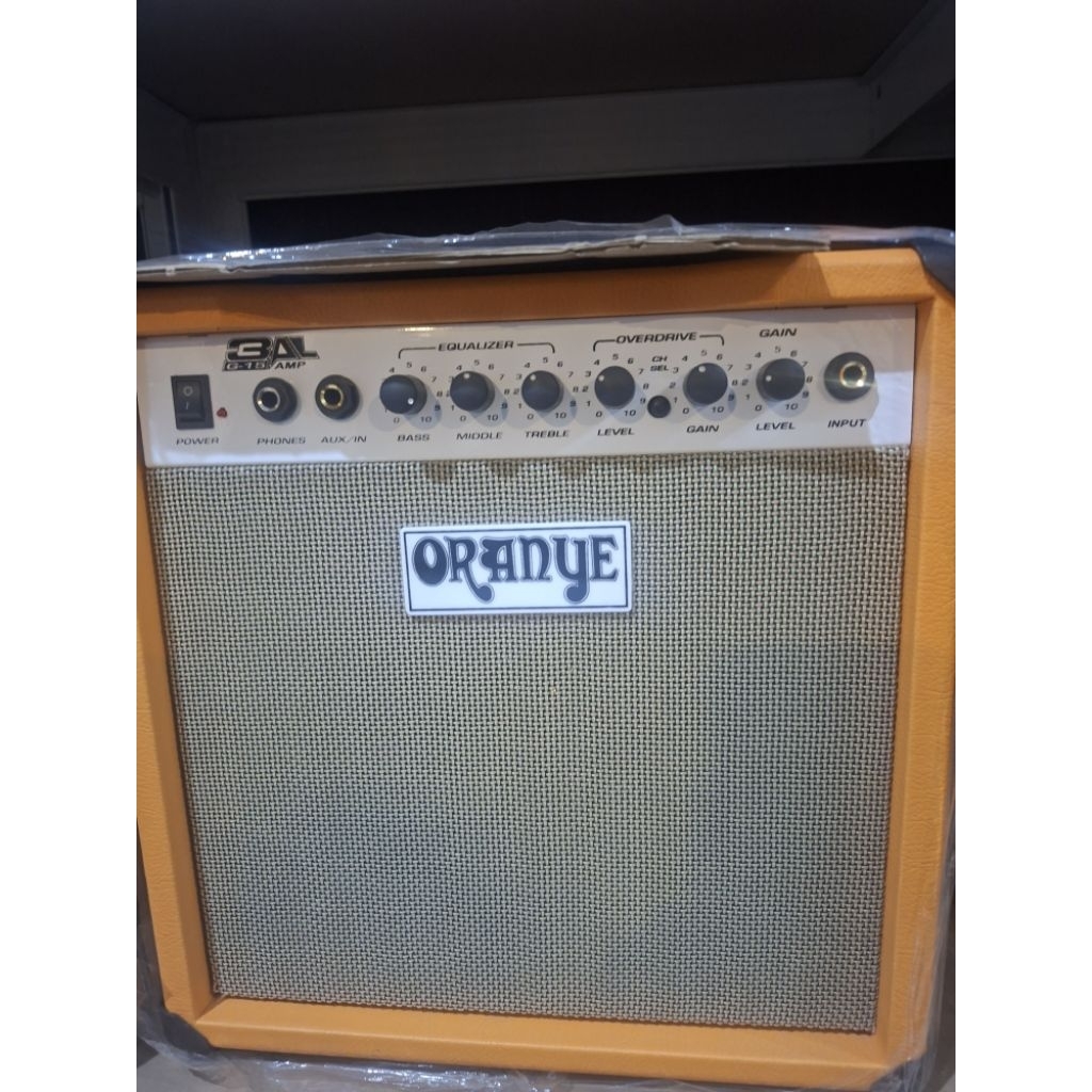 Amply Gitar oranye 8" distrortion