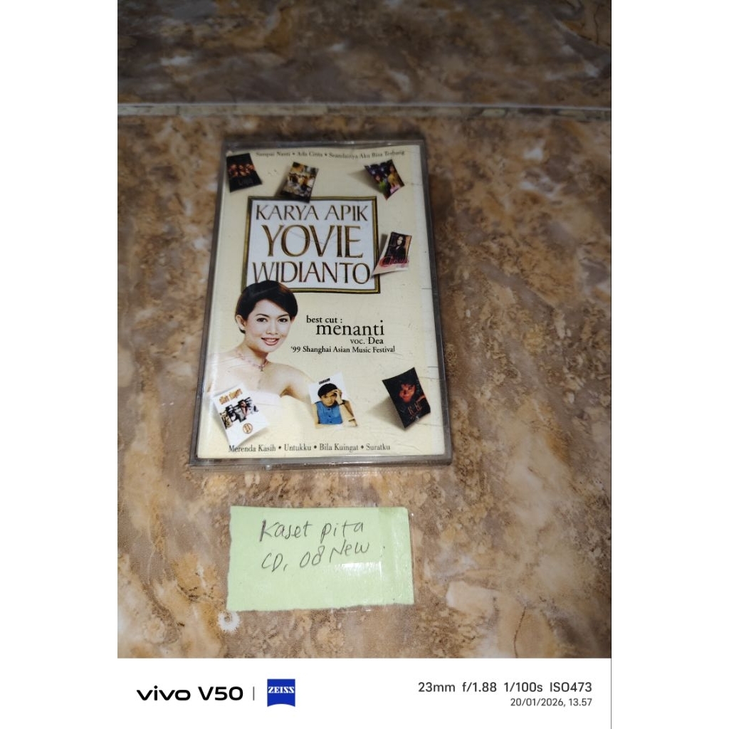 Kaset pita Karya apik Yovie Widianto