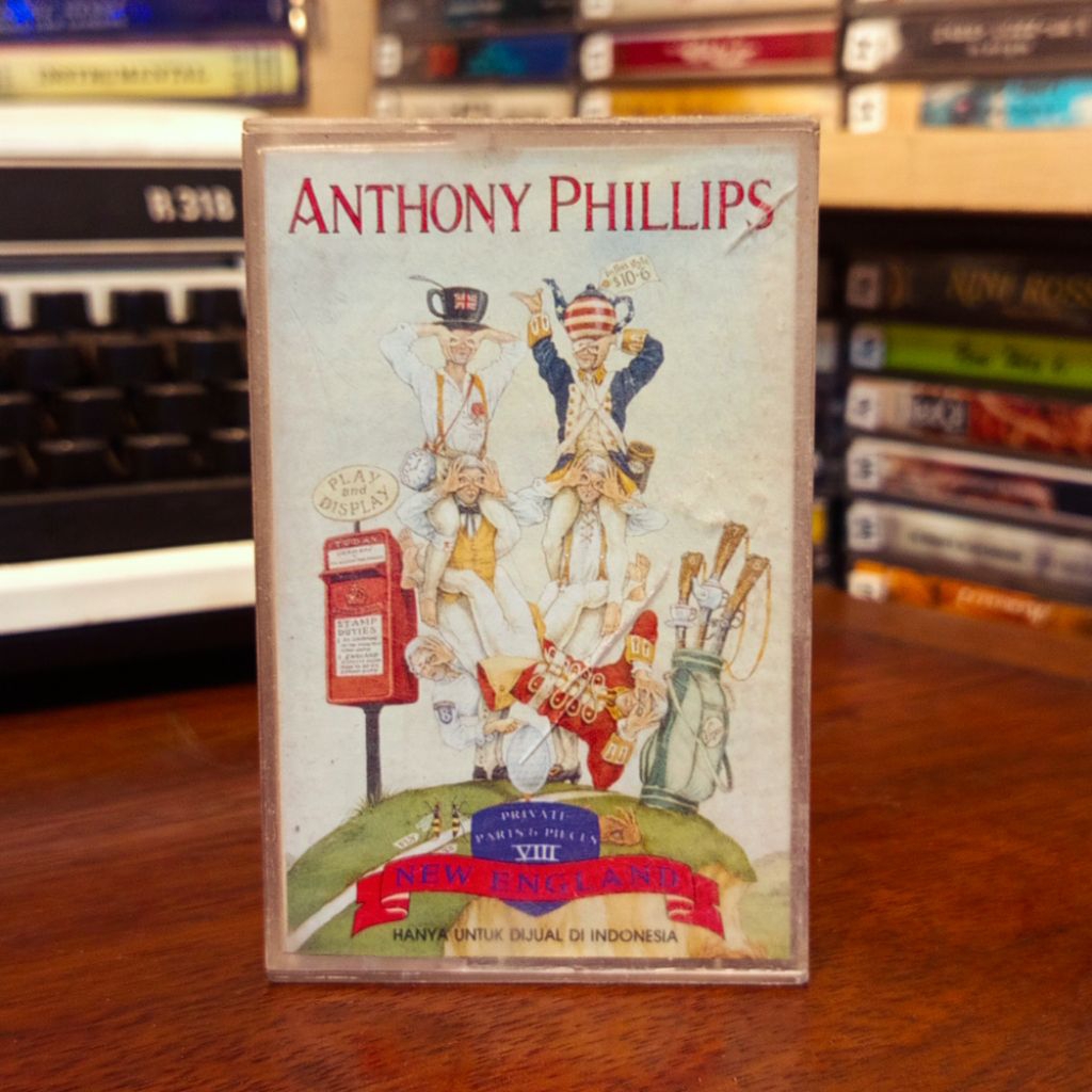 Kaset Pita Anthony Phillips - Private Parts & Pieces Vol. VIII - New England