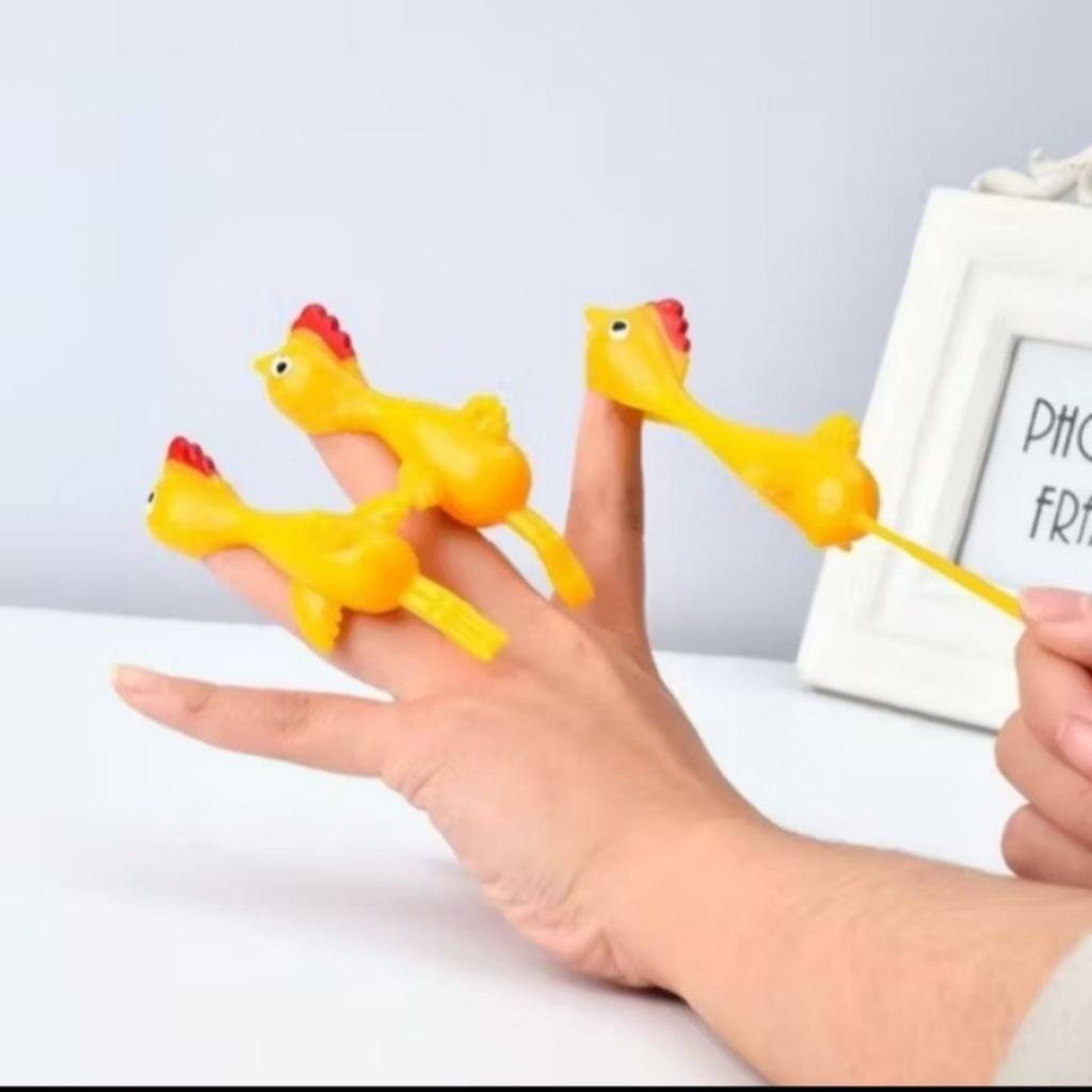 mainan ketapel ayam / ketapel lucu karakter