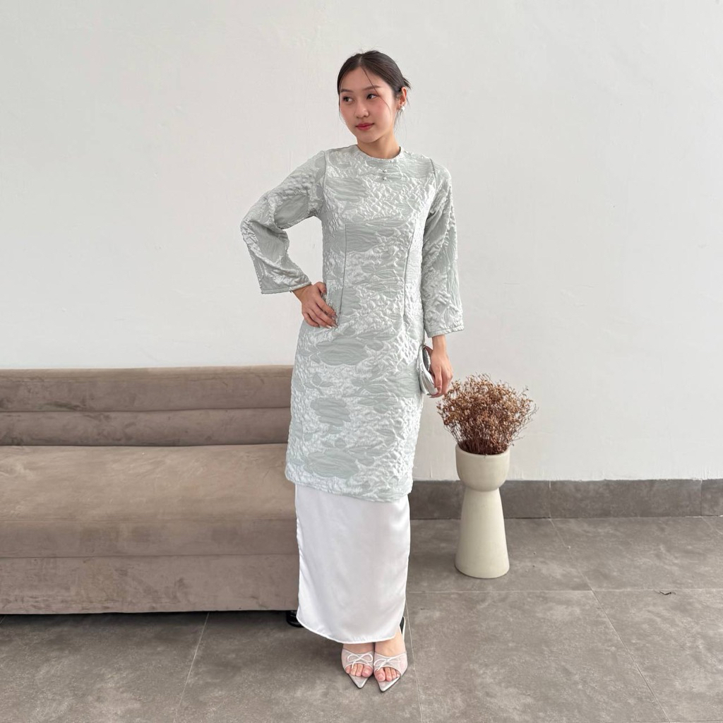 Naura Kurung / Baju Kurung / Kurung Malaysia / Dress Pesta Premium / Gaun Wanita / Dress Raya /