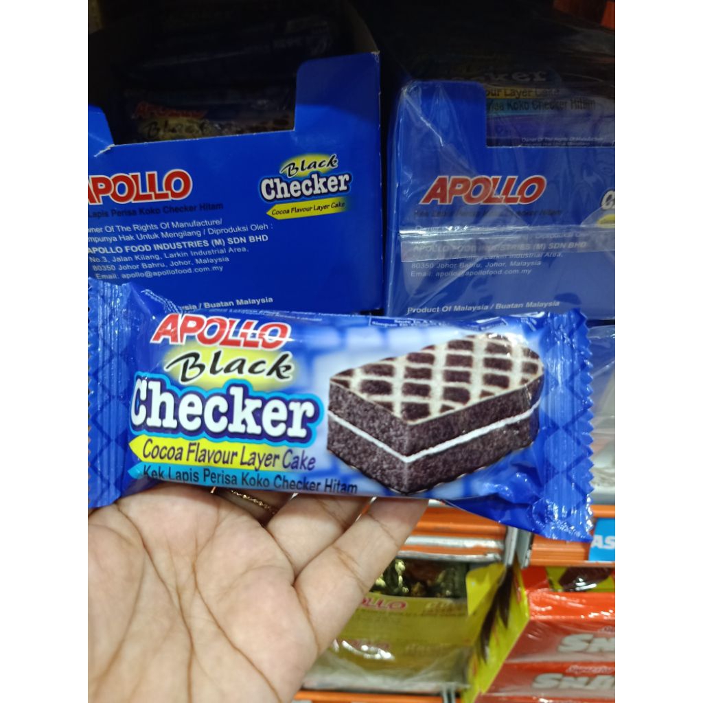 Apollo black checker 18g