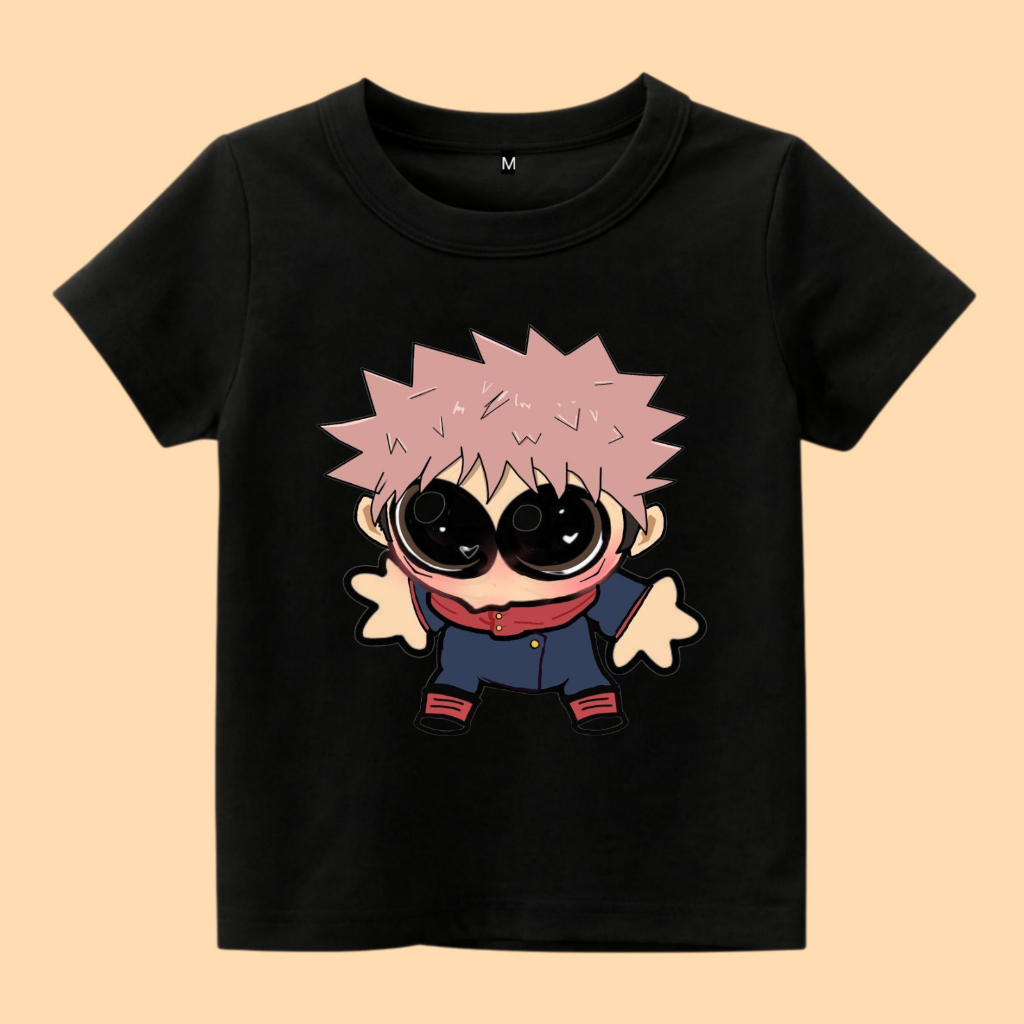 Baju kaos anak yuji itadori jujutsu kaisen