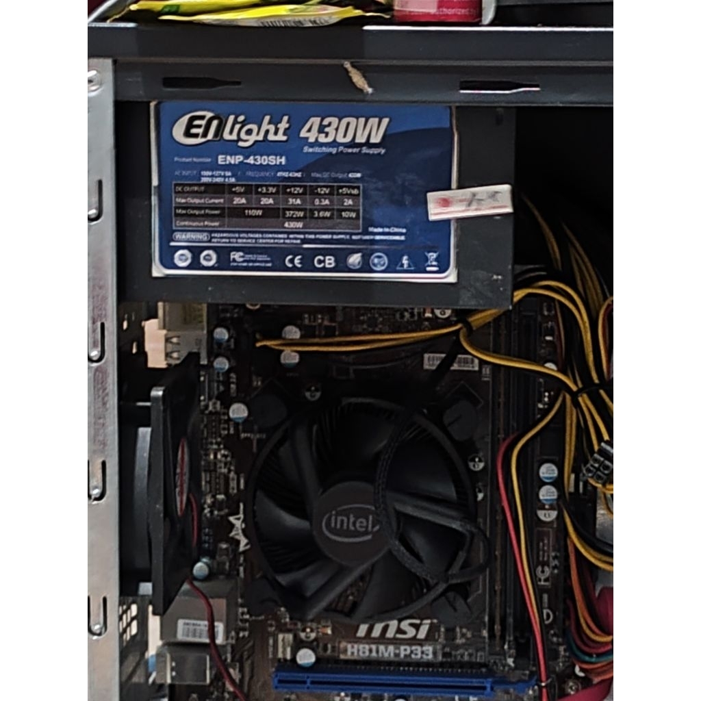 PSU Power Supply ENLIGHT 430W NORMAL