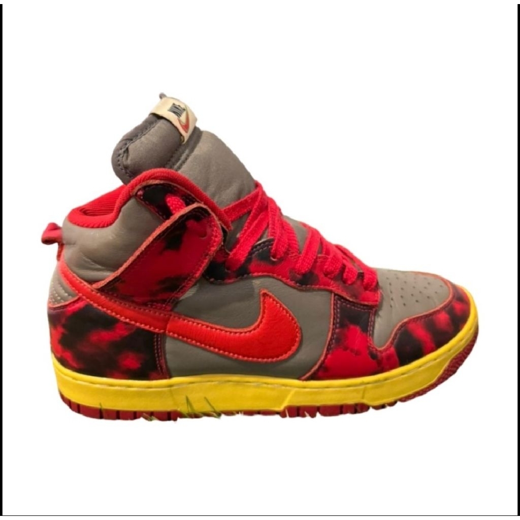 Nike Dunk High 1985 Red Acid Wash