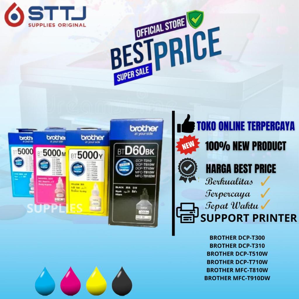 Tinta Brother BTD60BK BT5000 DCP T310 T510W Original - 1Set