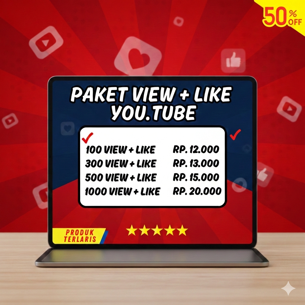 Jasa Viewers YouTube Permanen Non Drop - Suntik View YT YTB Bergaransi