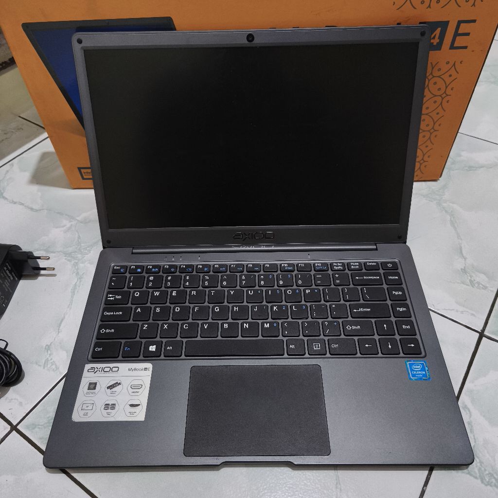 Laptop Axioo MyBook 14E Intel Processor N4000 RAM 4GB SSD 256GB SECOND / BEKAS