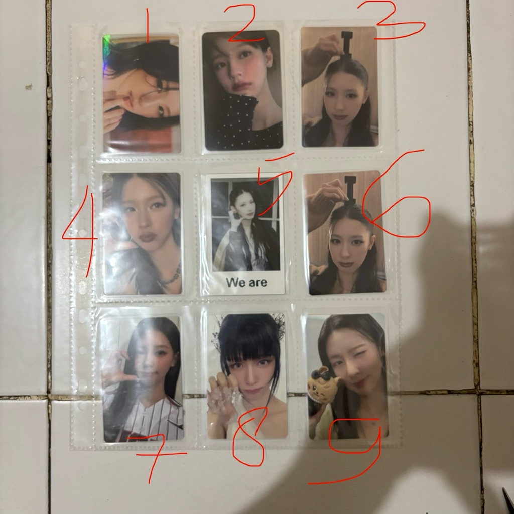 [TAKE ALL] [OFFICIAL] PHOTOCARD I-DLE MIYEON (G)-IDLE