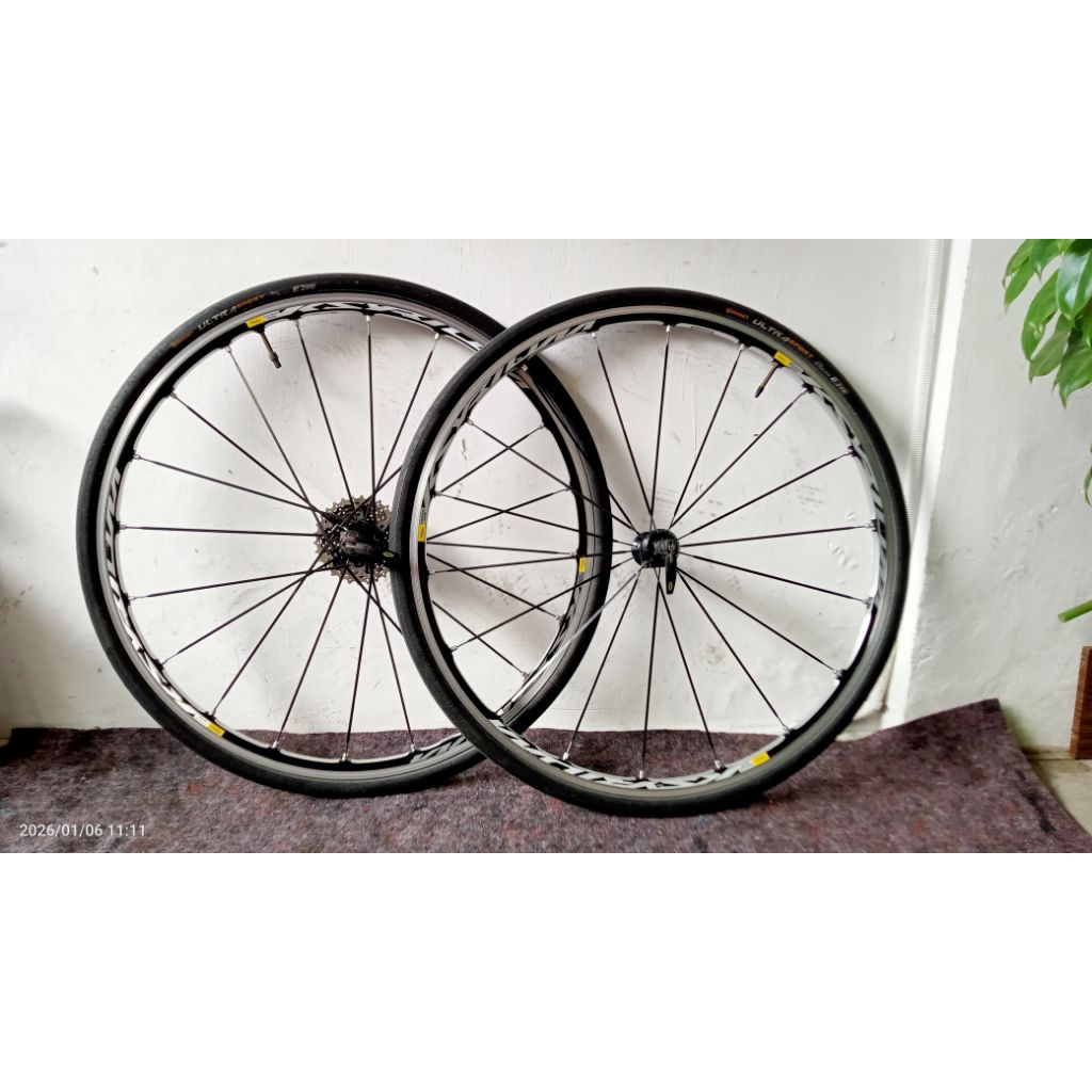Wheelset 700c Mavic Ksyrium elit Original Made Romania