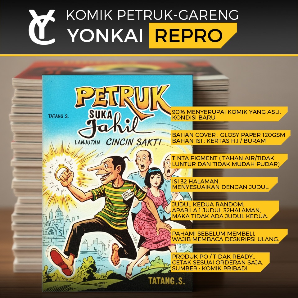 Komik Petruk - PETRUK SUKA JAHIL (Repro) 0857