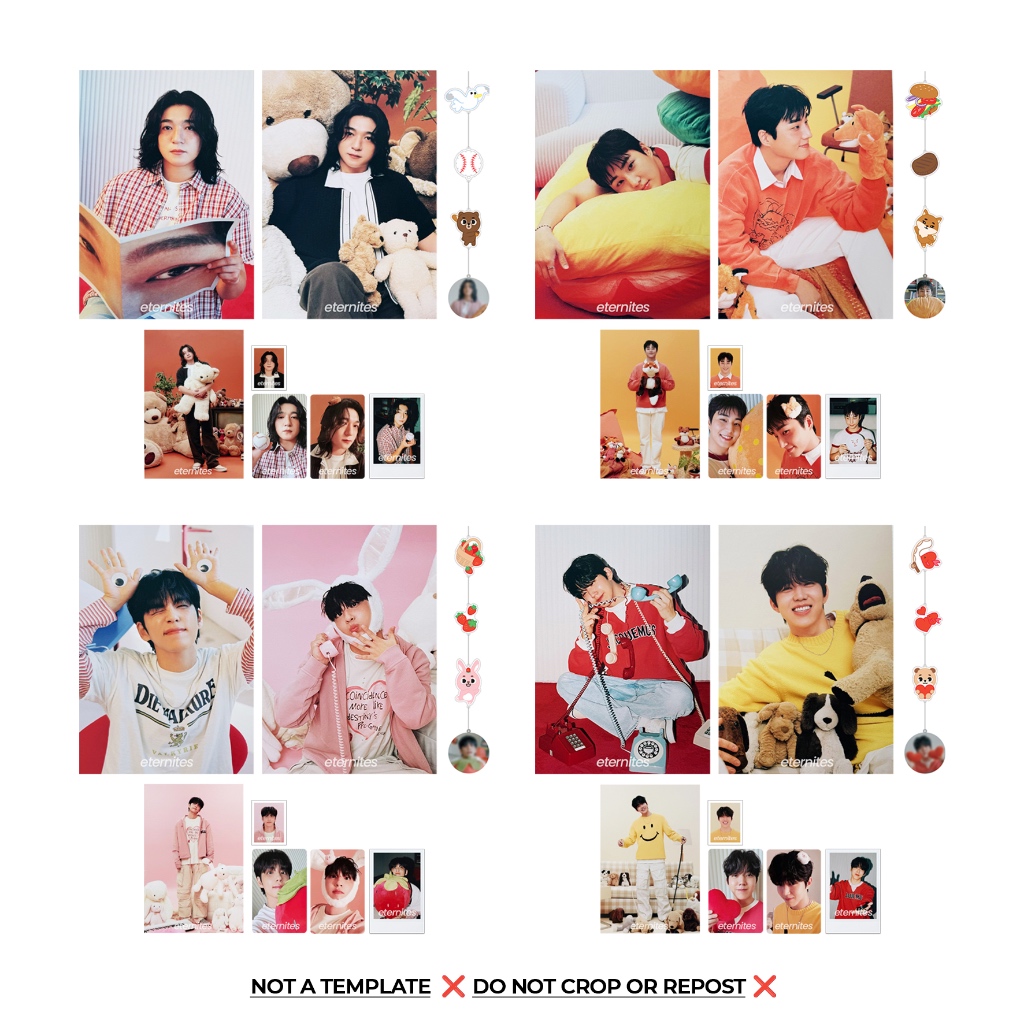 [ READY STOCK / SHARING / OFFICIAL ] DAY6 - 2026 Season's Greetings SG Member Set Mini Poster Messag