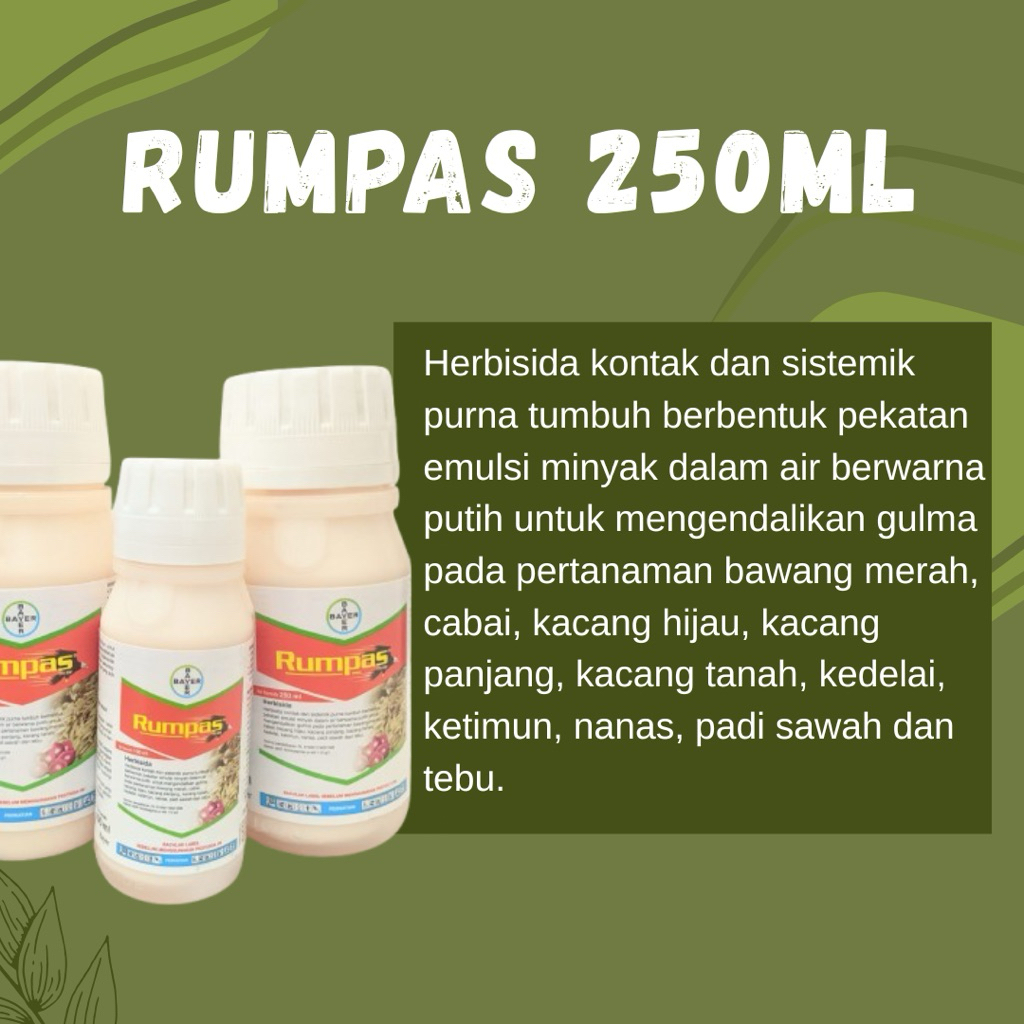 RUMPAS 250ML HERBISIDA